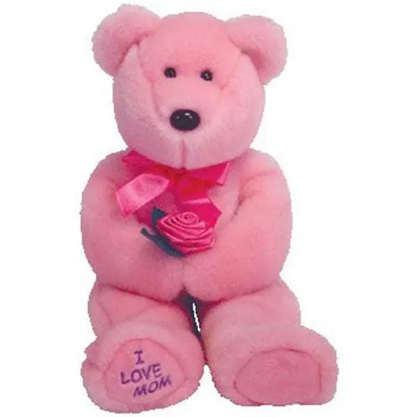 TY Beanie Buddy - MOM the Bear (14 inch) - MWMTs