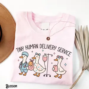 Silly Medical Goose L&D Nurse T-shirt, Labor And Delivery Nurse Shirt, Funny Medical Team Gift, For Nurse, For Doctor