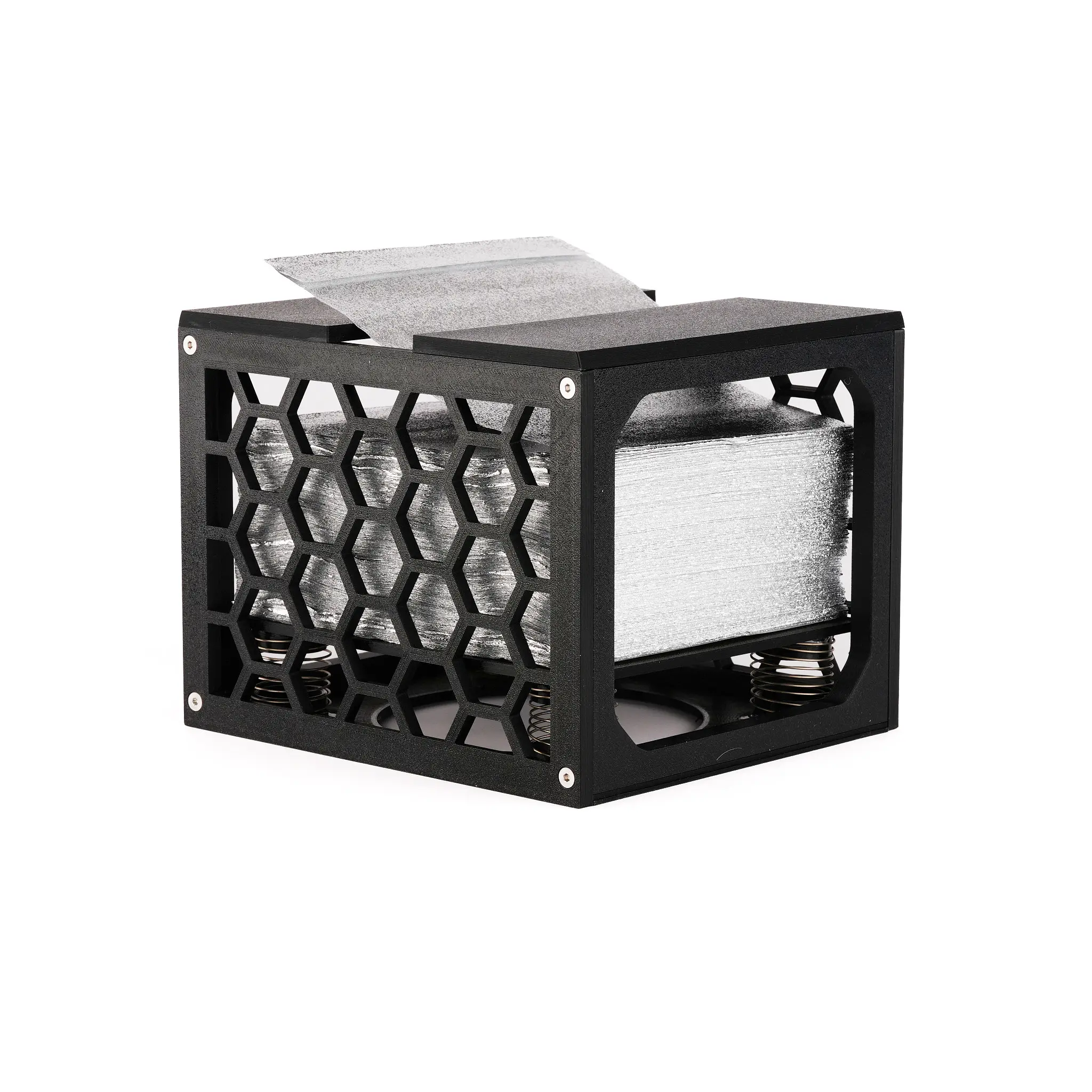 Bravo Box (Black) Hair Color Foil Dispenser (For all  5X11 Pop-Up Foils)