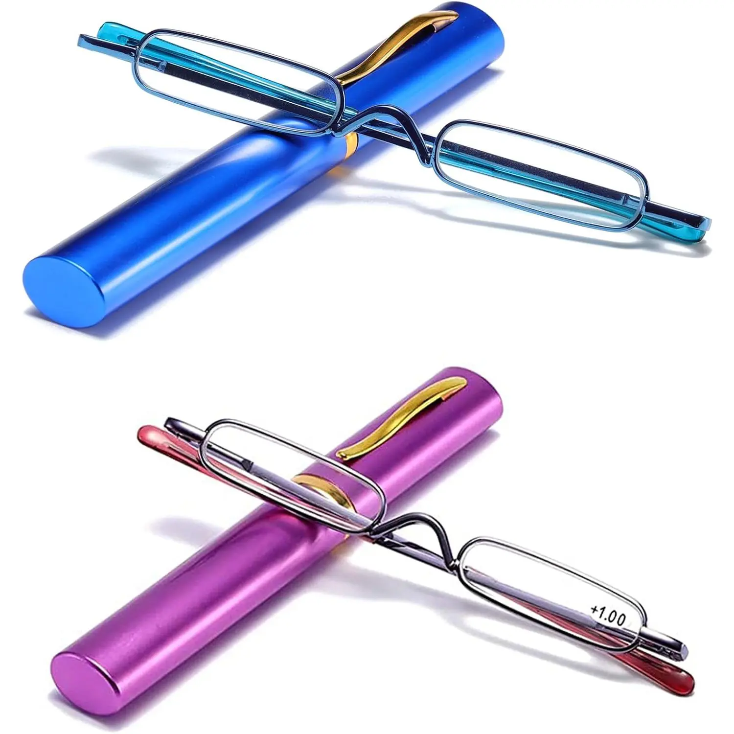 A: 2 Pcs (Blue/Purple)