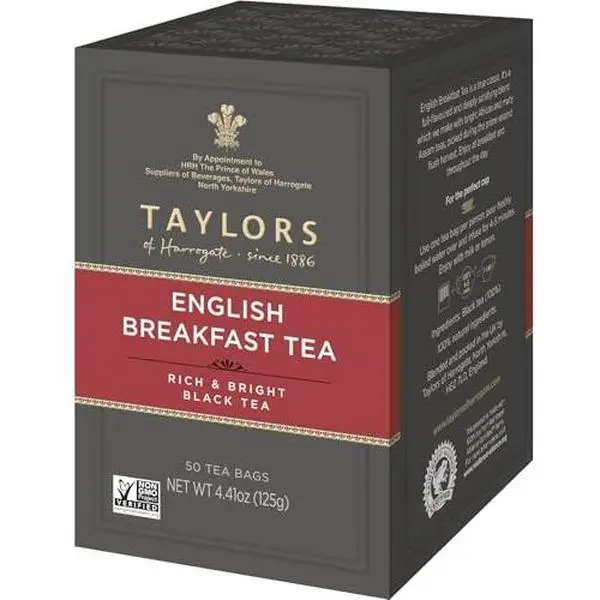 Taylors of Harrogate English Breakfast, 50 Teabags