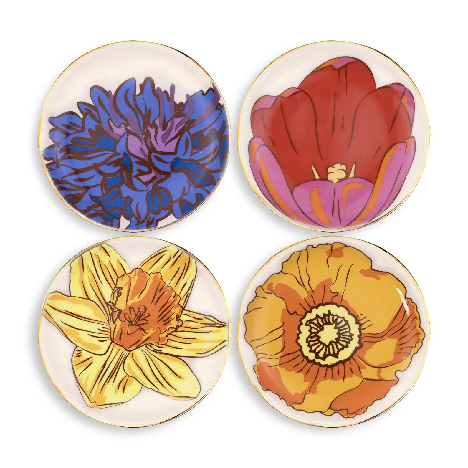 Vera Bradley Ceramic Coaster Set Vera Bradley Ceramic Coaster Set