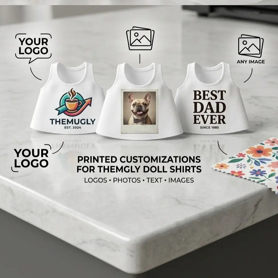 Personalized Rene Doll Shirt (Don’t Forget to Send Us Your Text!) Custom Stylish Doll Clothes