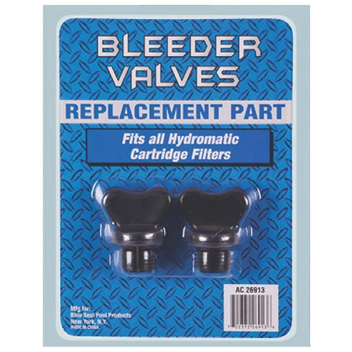 Bleeder Valves for Cartridge Filters AC 26913