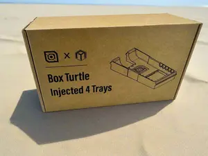 Injection Molded Trays for Box Turtle (4 pieces)