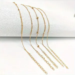 5PCS Silver Anklets For Women Waterproof Layered Leaf Beaded Cuban Chain Anklets Set Summer Beach Anklets For Women Teen Girls Jewelry Gifts