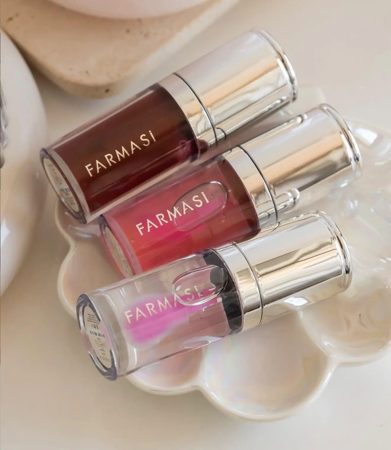 Farmasi Lip Oil Gloss Cherry Glossy