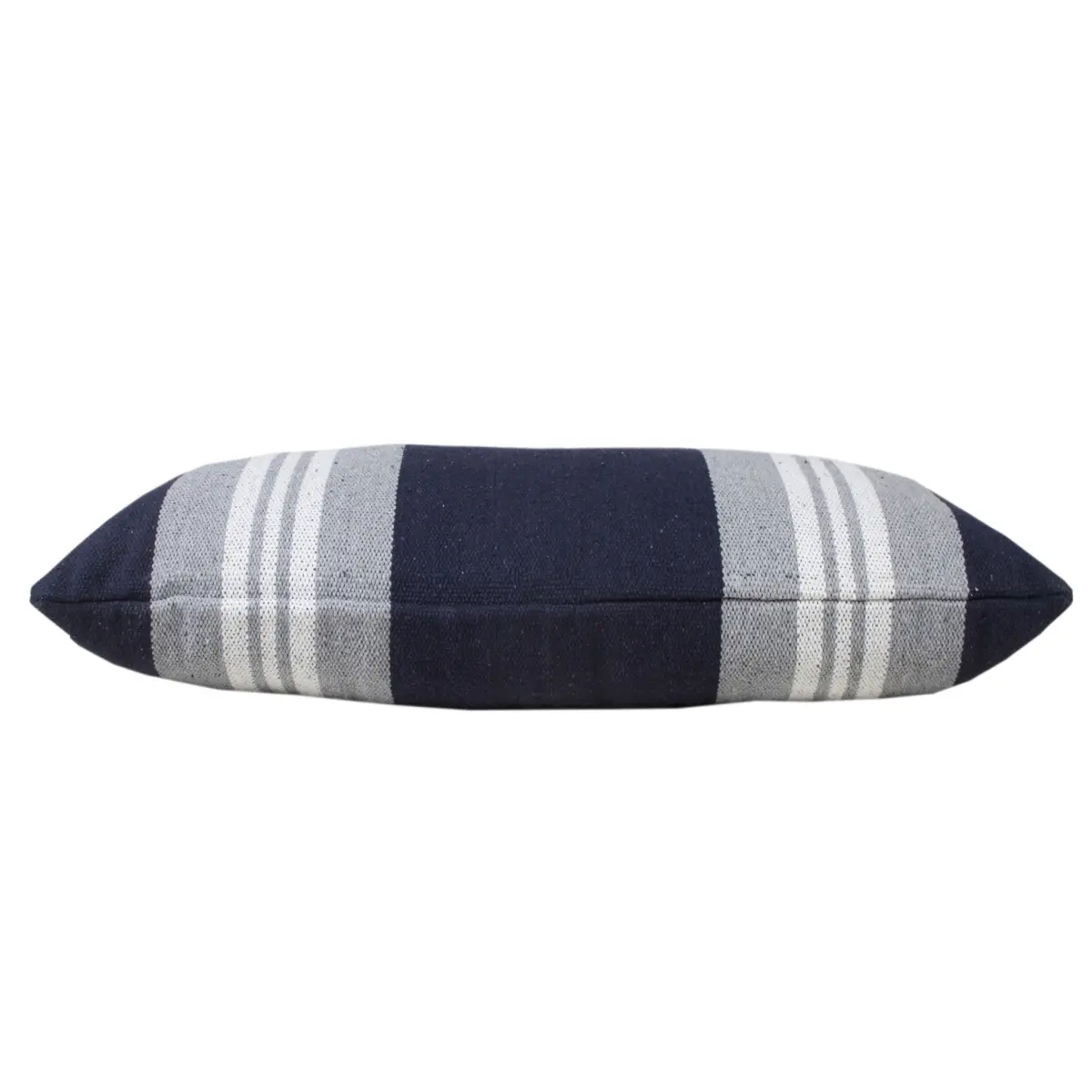 HomeRoots 517266 Nautical Aesthetic Zippered Standard 100% Cotton Rectangular Pillows, Set of 2, 14x14x36 in