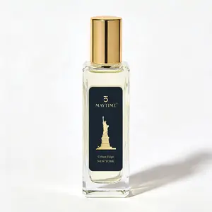 Maytime New York Scented Journeys Unisex Perfume (30ml) – Urban Edge, Long-Lasting Eau de Parfum, Mini Travel Size, Woody Oriental with Leather & Patchouli, Perfect for Work & Daily Wear, Father's Day Gift