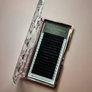 Butterflykissed Beauty Bar Cashmere Volume Single Lash Trays .03 for Volume Lash Application