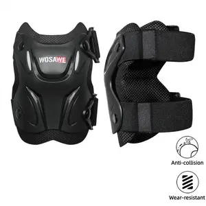 WOSAWE Outdoor Sports Kneepads MTB Motocross Snowboard Knee Pads MX Protector Motorcycle Racing Guards Off-road Elbow Protection Protective Gear
