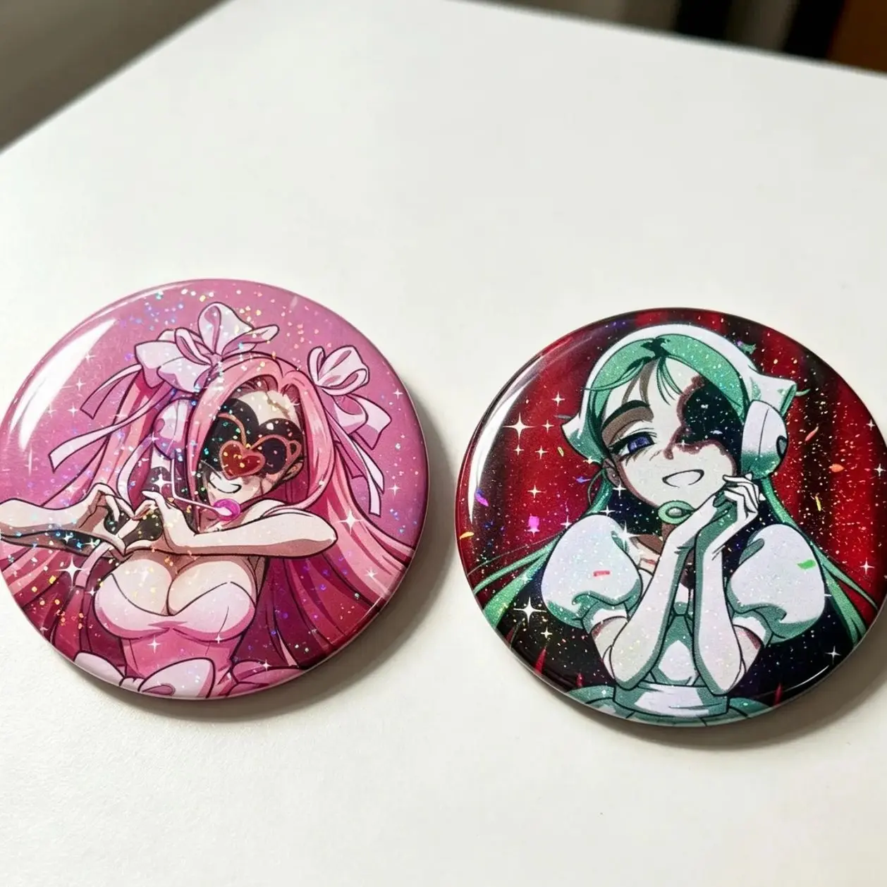 Alien Stage Pinback Pin Buttons, Mizi Pins, Sua Pins, ALNST Fans art Gift