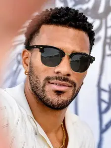 Men's High-Quality Metal Half-Frame Square Sunglasses, Fashion Vintage Style, Ideal for Driving, Streetwear, Summer Outdoors