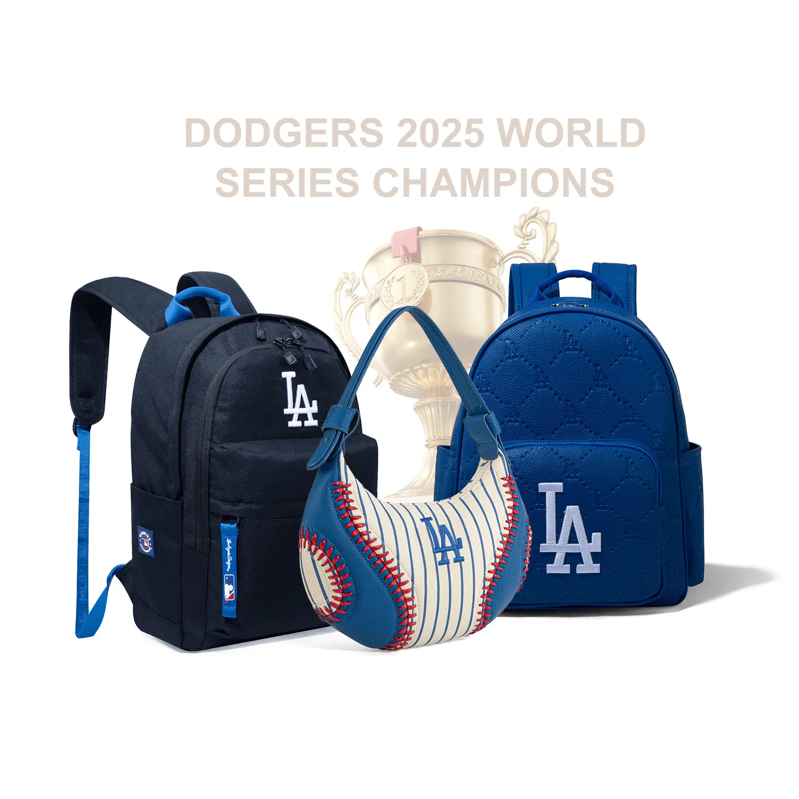 MLB Dodgers 2025 Back-to-Back Champions Collection Officially