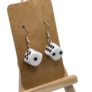 Dice Earrings - Unique Design, Perfect for Game Night Enthusiasts