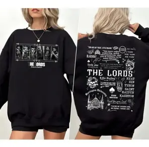The LORDS Series Book Boys 2 Sides Sweatshirt - Hoodie - TShirt, Barrington University Shirt, Dark Romance Merch, Bully Romance Quotes Sweatshirt, Gift For Cozy Reader & Fan
