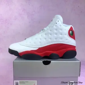 New men's lace-up outdoor sports shoes with white and red cat's eye, breathable and casual running shoes