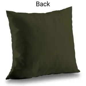 Conscious Sales C1PC202034931B 20 x 20 in. Cog Pattern Brown Polyester Twill Throw Pillow - Stylish Home Decor