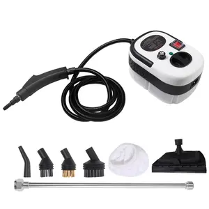 Portable Handheld Steam Cleaner High Temperature Pressurized Steam Cleaning Machine With Brush Heads For Kitchen Car