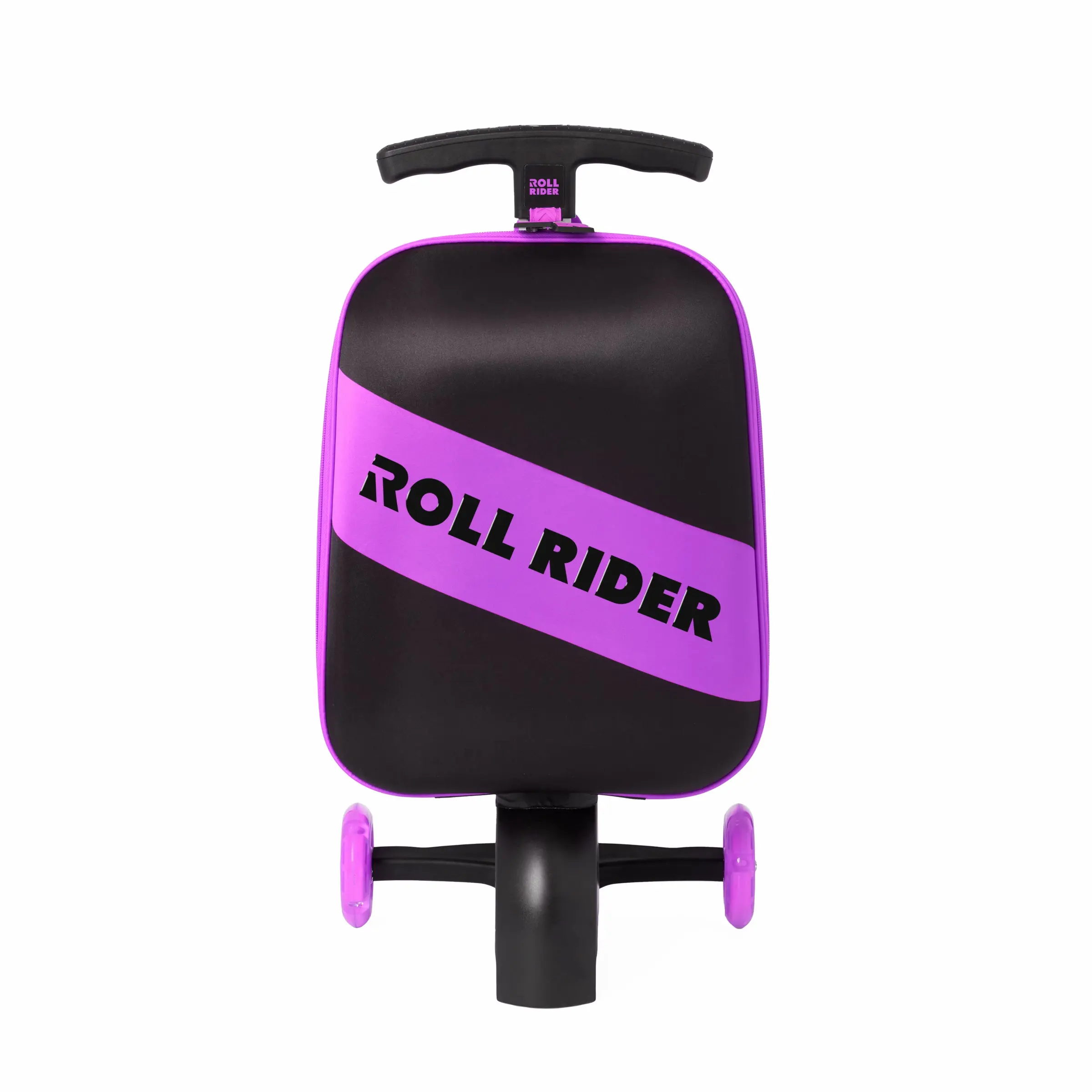 Roll Rider Purple Kids Scooter/Suitcase - Viral Kids Toy,  Ideal for Travel and Outdoor Activities