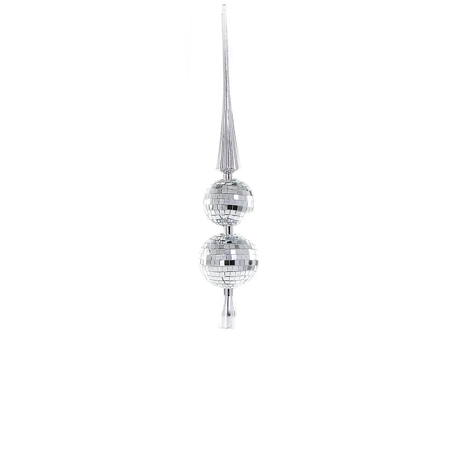 Cody Foster & Co Metallic Disco Tree Topper, Festive Home Decor