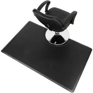 3' x 5' Salon Anti Fatigue Mat for Hair Stylist 7/8'' Thick, Rectangle Comfort Barber Shop Beauty Floor Mats Under Styling Chair