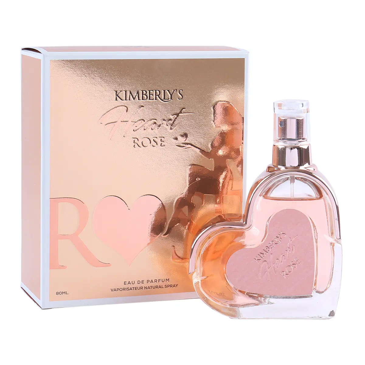 Kimberly Heart Rose Spray Perfume Eau de Parfum For Women 80ml/2.7 fl.oz. - Women's Fragrance