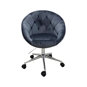 Mia Adjustable Swivel Vanity Chair