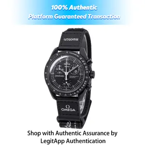 Swatch MISSION TO THE MOONPHASE - NEW MOON SO33B700/1340