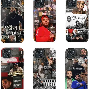 6 Design Kevin Gates  Phone Case, Tour 2025 Compatible with iPhone X, 11, 12, 13, 14, 15, 16, 17 Series & Galaxy Series I