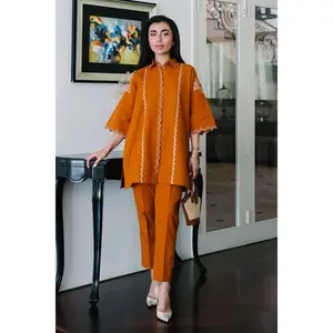 Sahar Ramadhan 2pc Pret SWP1 Elegant Embroidery