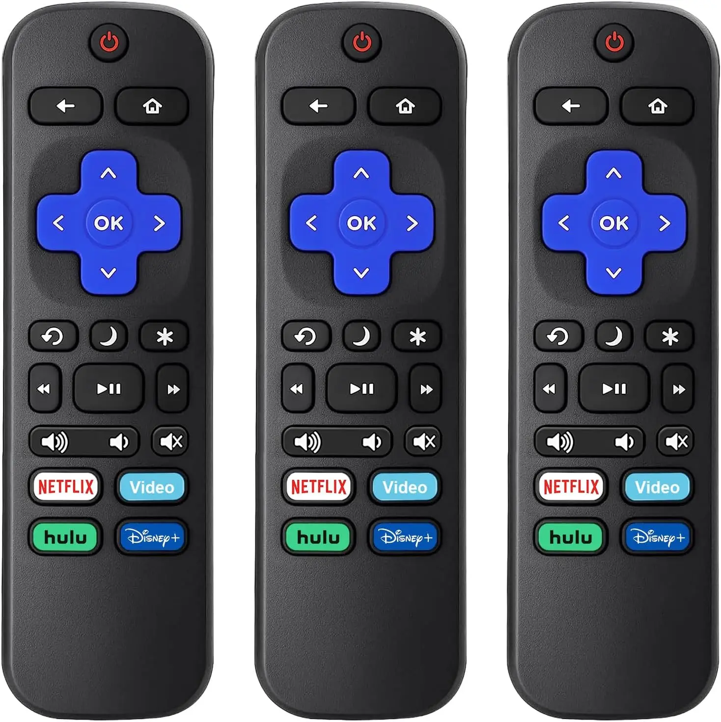 Replacement Remote for Roku-TV-Remote,Compatible for All Onn-Hisense-TCL-Westinghouse-Sharp-Philips-Element Roku TV Remotes