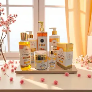 SKIN care set Cambo with exfoliation shower gel