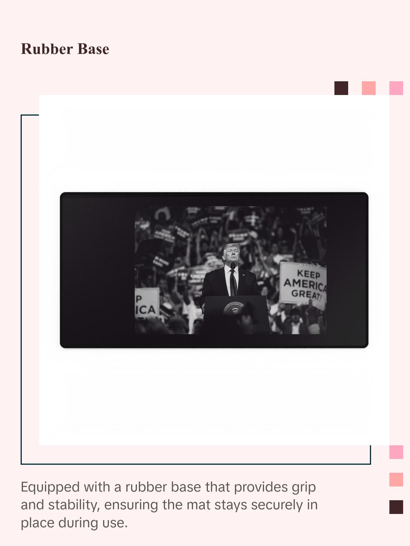 Desk Mat - Donald Trump Rally Keyboard Desk Mat