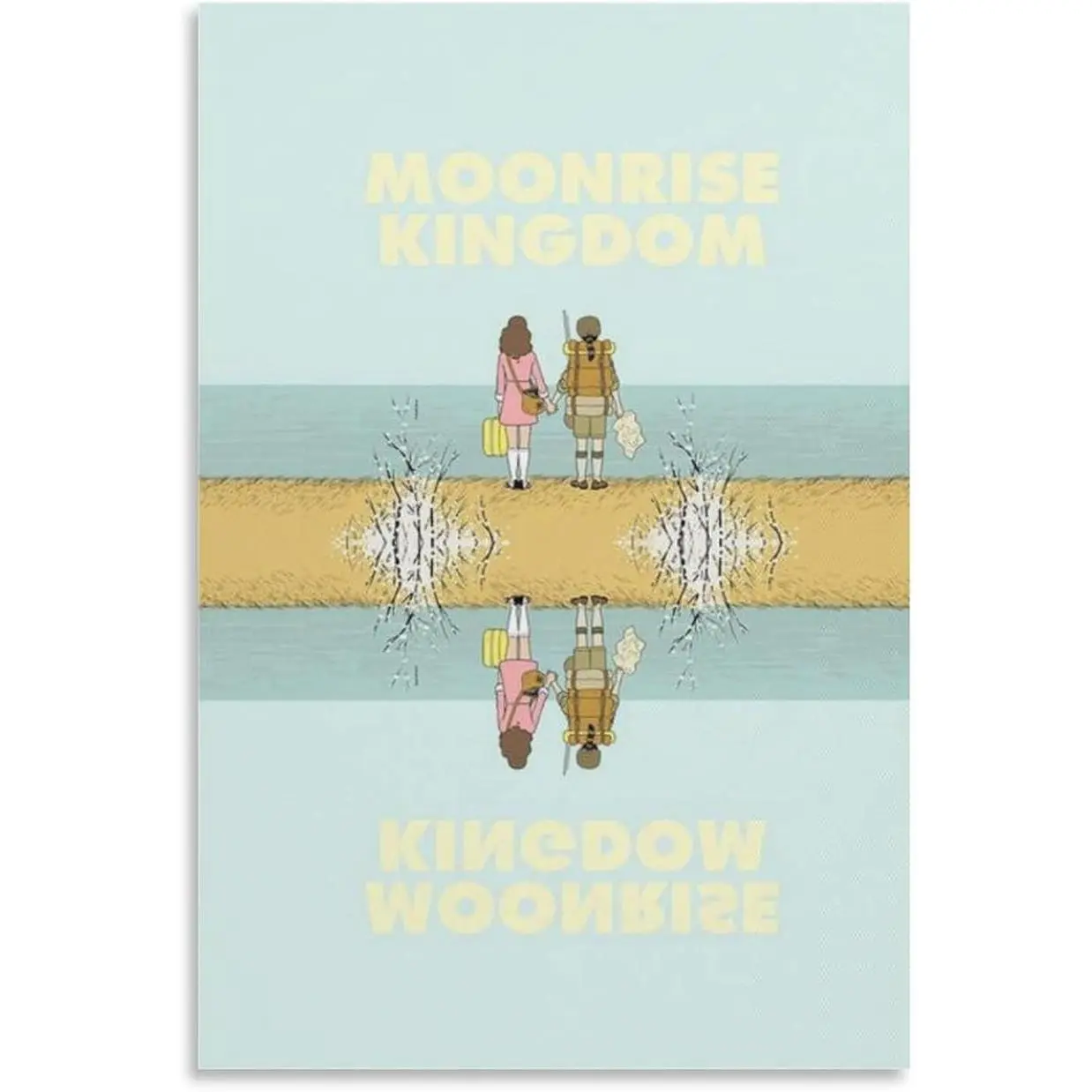 Moonrise Kingdom Classic Artistic Movie Poster (9), Canvas Wall Art Prints, Home Decoration for Living Room & Bedroom