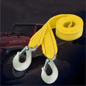 Tow Strap, Durable Nylon Rope with Break Strength and Storage Bag, Ideal for Emergency Vehicles, Off-Road Use, Car Recovery, Car Accessory