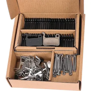 25 Pairs   Pads Compatible for Shimano Disc  Pads XTR M975 M966 M965 SLX M665 LX M596 Deore XT MTB Bicycle  Pads Replacement, Electric Ebike  Pads with 3 Installation Tools