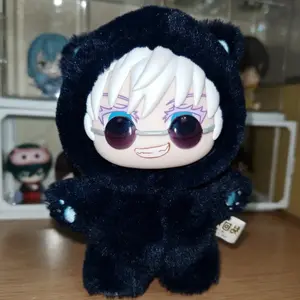 Cute JJK Gojo Cat Onesie Plushie Anime Fans Collect Gift