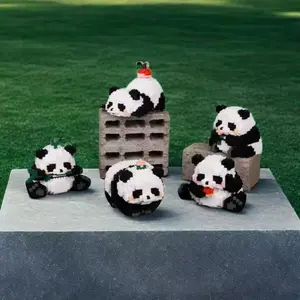 1552 Piece Cute Panda Building Block Set, Colorful 3D Puzzle for Home and Office Decor, Creative Party Game Gift