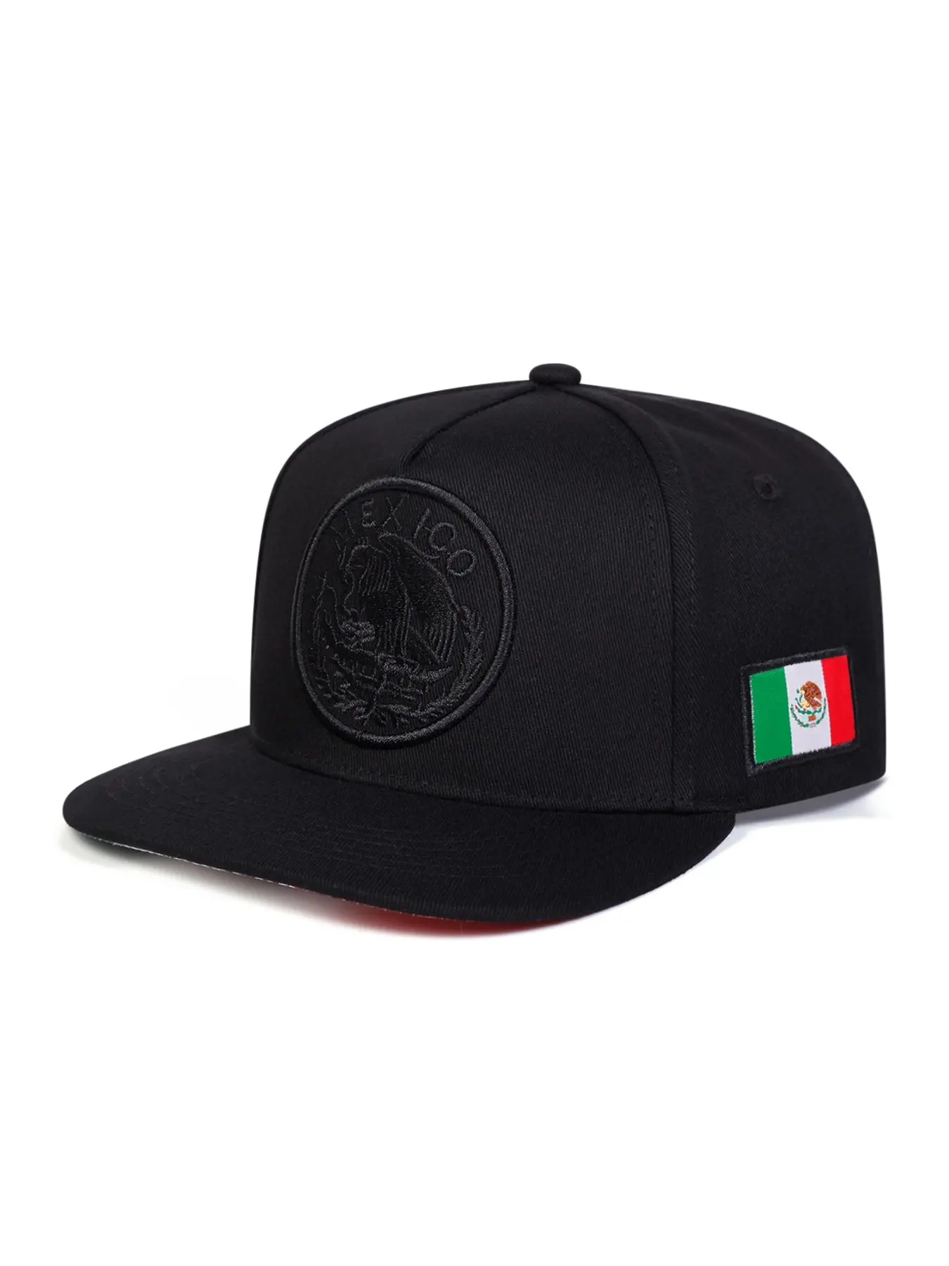 Unisex Mexico Eagle Head Baseball Cap, Mexican Eagle Cap, Adjustable Sun Protection Hat, High Quality Hat, Casual Fitted Design for Spring & Fall, Outdoor Travel Beach Vacation, Adjustable Casual Hats