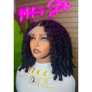 Burmesse 5x5 curly wig 300density