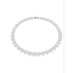 Heart Shaped Necklace Heart-shaped Design Fashion Jewelry Daily Clothing Decoration Exquisite Matching Birthday Gift