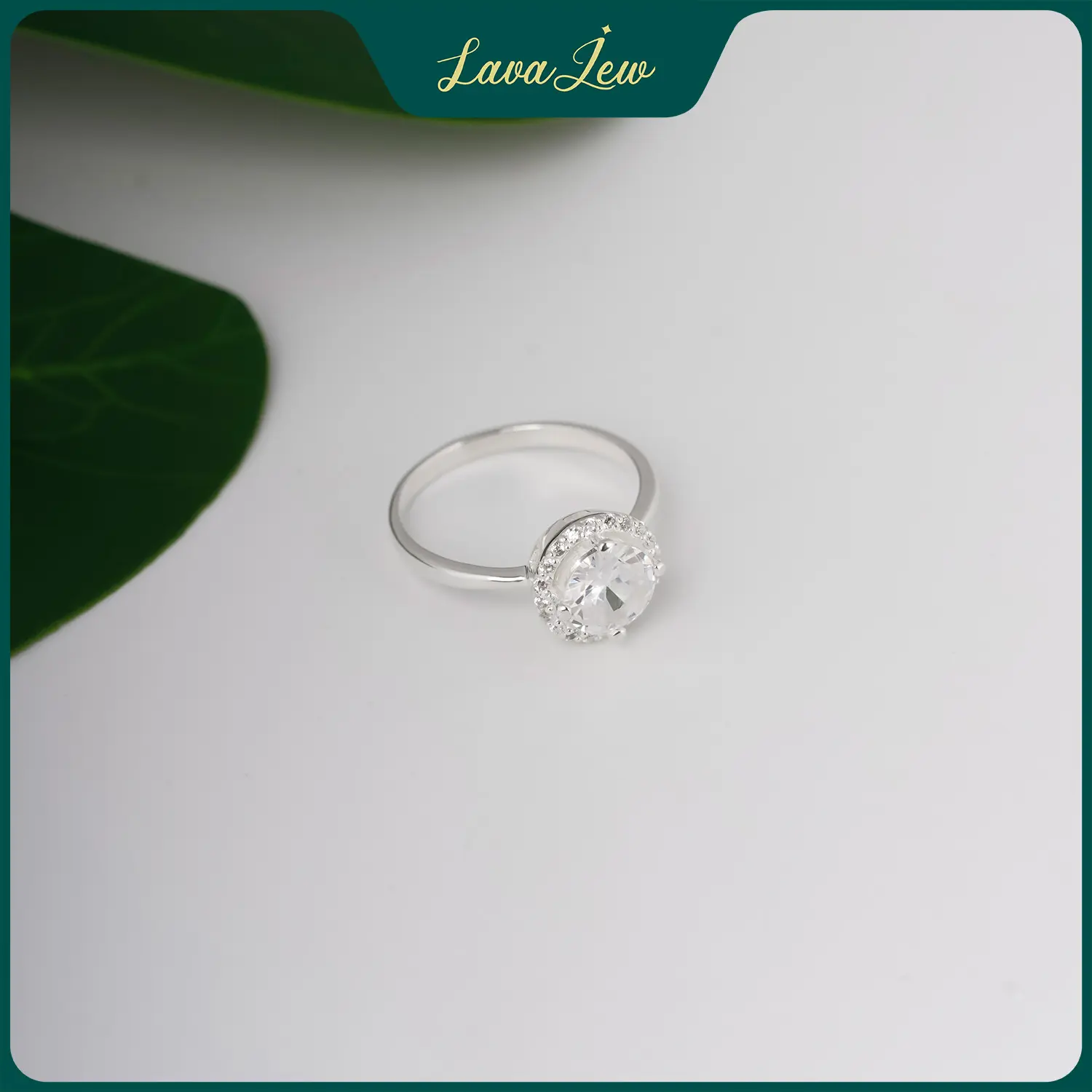 LavaJewelry, Eternal Circle Ring, 925 Sterling Silver Ring, Silver Ring for Women and Girls