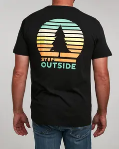 Northwoods Sunset Short Sleeve Flex Tee