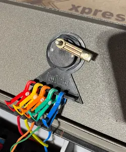 No Drill Cull Tag Holder - Anchor Compartment Latch Compatible