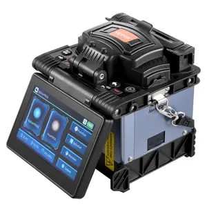 VEVOR Fiber Fusion Splicer 6 Motors Core Alignment 6s Splicing 5" Touch Screen