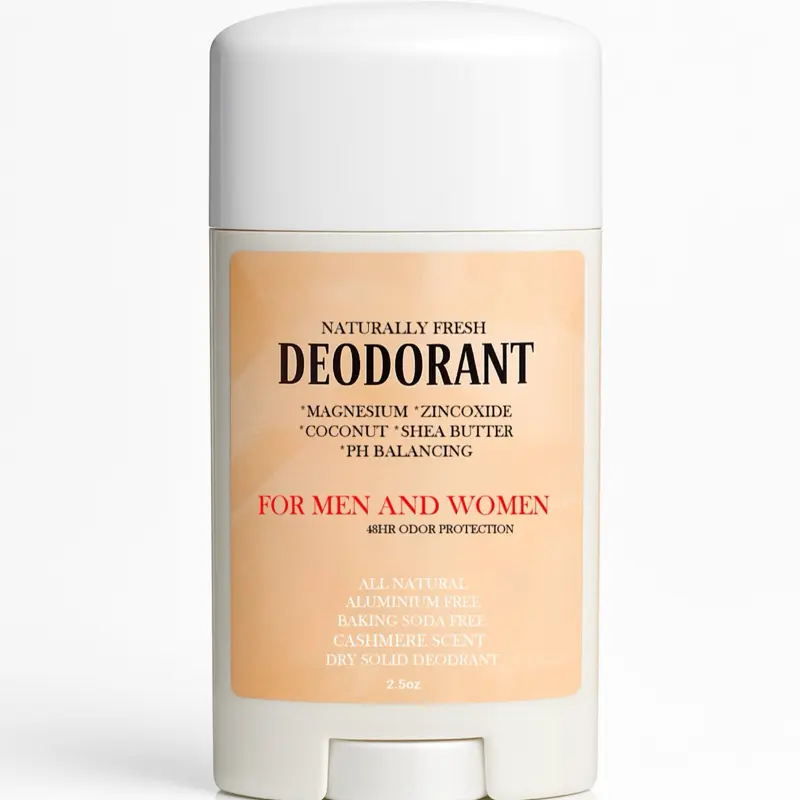 Naturally Fresh Deodorant - 200g Container with White Cap and Orange Label