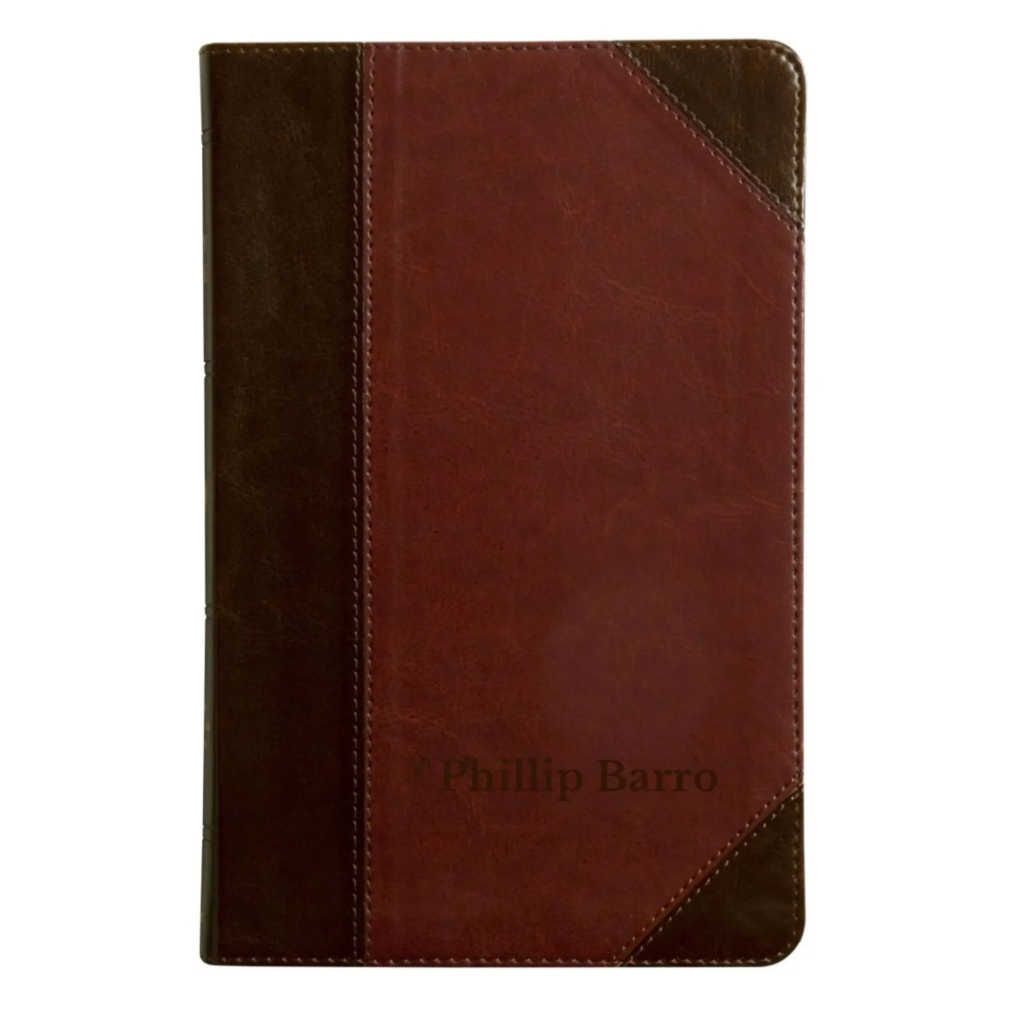 Custom ESV Rich Brown Standard Size Holy Bible Medium Print - Tiktok