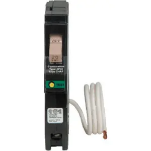 212 MAIN Eaton CHFCAF120 1-Pole 20A Type CH Combo Arc Fault Circuit Breaker with Arc Protection and Trip Flag