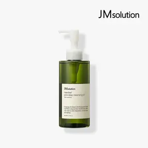 JMSOLUTION Heartleaf Pore Deep Cleansing Oil Korean Skincare Formula for Effective Makeup Removal & Impurities Removal Daily Cosmetic Cleanser